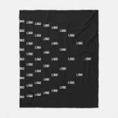 Uniek patroon met uw Logo / geüploade Afbeelding Fleece Deken (Voorkant)