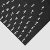 Uniek patroon met uw Logo / geüploade Afbeelding Tissuepapier (Detail)