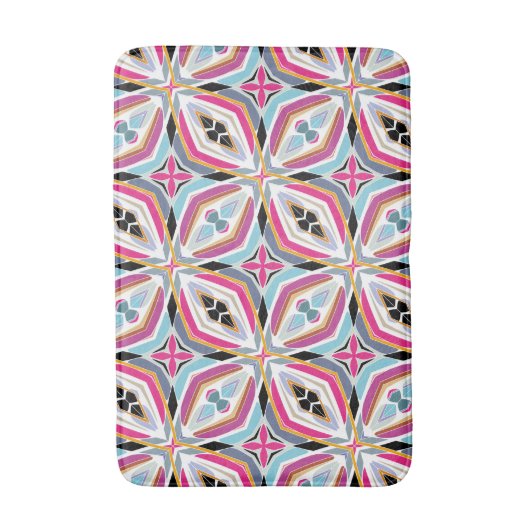 Uniek patroonontwerp badmat (Voorkant Verticaal)