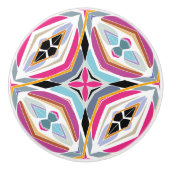 Uniek patroonontwerp keramische knop (Voorkant)