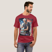 Uniek: Remix Maestro DJ design T-shirt (Voorkant volledig)
