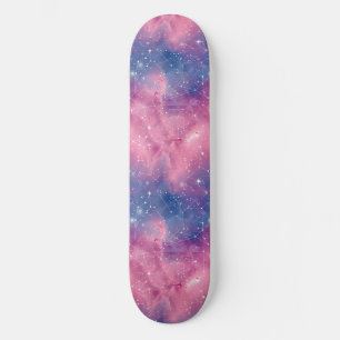 Uniek Roze Astrologie Design Skateboard