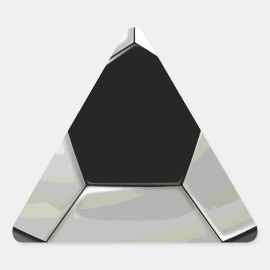 Uniek spotwerk driehoek sticker (Voorkant)