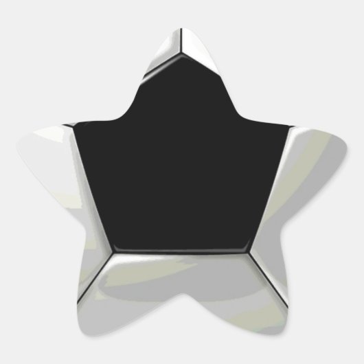 Uniek spotwerk ster sticker (Voorkant)