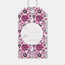 Uniek stijlvol bloemmotief