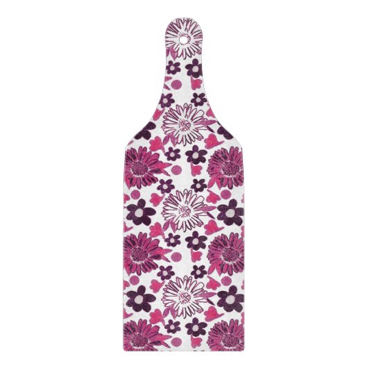 Uniek stijlvol  patroon snijplank (Voorkant)