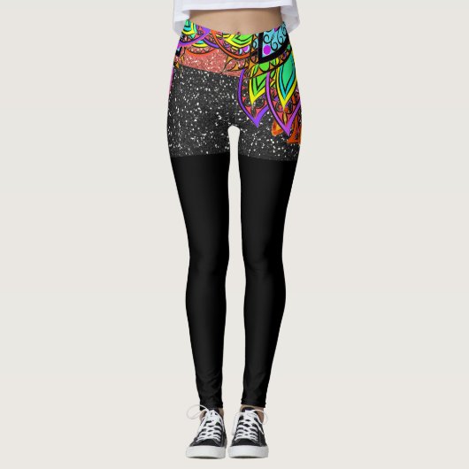 Uniek u Pop Mode Leggings (Voorkant)