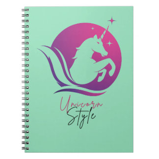 Uniek unicorn design notitieboek