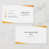 Uniek Visitekaartje (Voorkant / Achterkant)