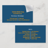 Uniek Visitekaartje (Voorkant / Achterkant)