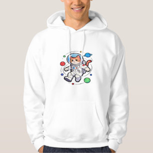 Uniek visueel grafisch ontwerpconcept hoodie