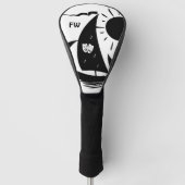 Uniek whimsical Theater Sailing Design Golfheadcover (Voorkant)