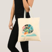 Uniek Zee Shell Tote Bag (Voorkant (product))
