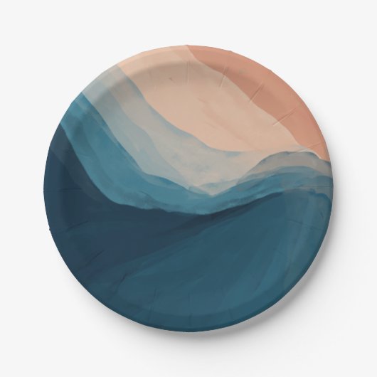 Unieke 18e Bord van het standaard Blauwpapier op d (Voorkant)