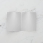 Unieke 25e bruiloft Jubileum dank u kaarten (Binnen)