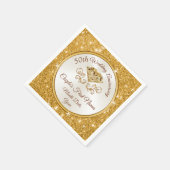 Unieke 50e Jubileum servetten, Lunch Servet (Hoek)