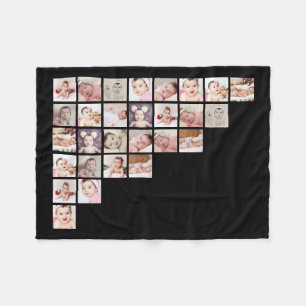 Unieke, aangepaste Afbeeldingen voor fotoCollage U Fleece Deken