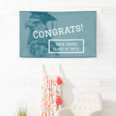 Unieke aangepaste afstudeerpartijbanner spandoek (Insitu)