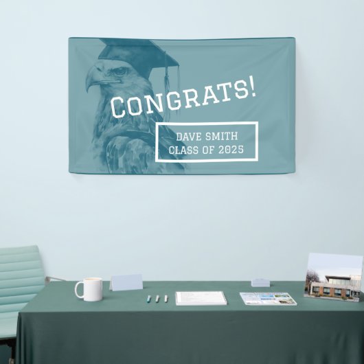 Unieke aangepaste afstudeerpartijbanner spandoek (Beurs)