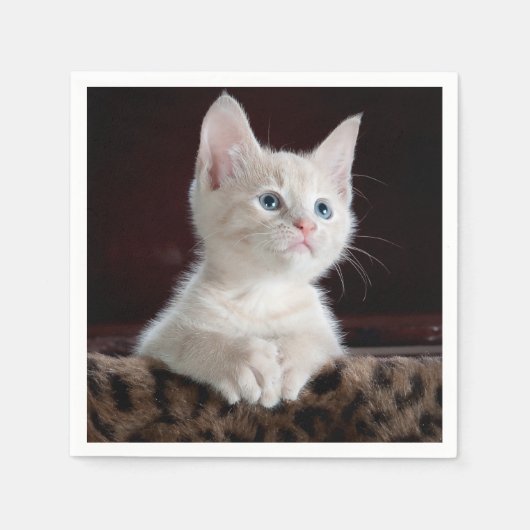 Unieke aangepaste foto servet (Voorkant)