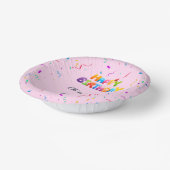 Unieke aangepaste papieren schaal voor verjaardags papieren kommen (Gebogen)