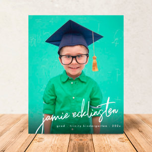 Unieke aangepaste tekst Foto Kindergarten Afstuder