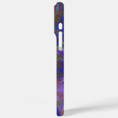 Unieke Abstracte gemarmerde vloeibare olieverf Case-Mate iPhone Case (Achterkant / Links)