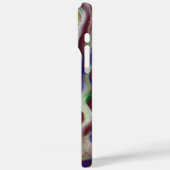 Unieke Abstracte gemarmerde vloeibare olieverf Case-Mate iPhone Case (Achterkant / Links)
