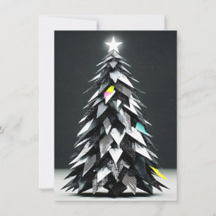 Unieke Abstracte Kerstkaarten Feestdagenkaart