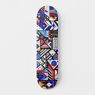 Unieke Abstracte Urban Street Art Wide Skateboard