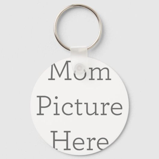 Metalen Cirkel sleutelhangers, 5,1 cm (Voorkant)