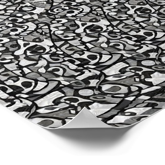 Unieke afbeelding - Verborgen 3D-afdruk Poster (Hoek)