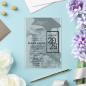 Unieke Afstuderen Aankondiging Acryluitnodiging Acryl Uitnodigingen (Insitu (Huwelijk))