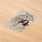 Unieke Afstuderen Aankondiging Acryluitnodiging Acryl Uitnodigingen (Laagn)