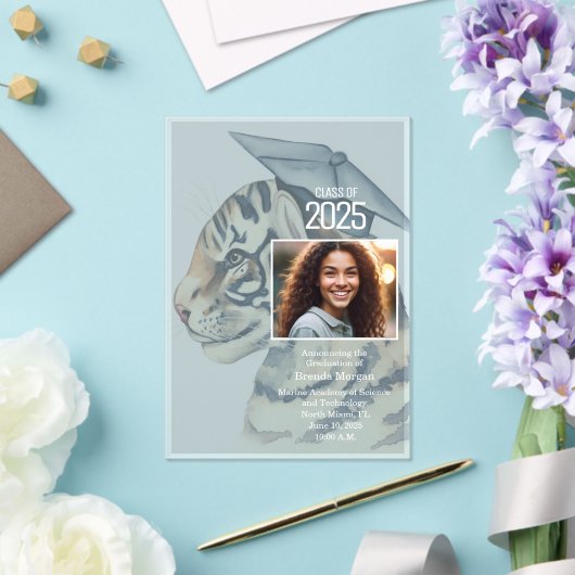 Unieke Afstuderen Aankondiging Acryluitnodiging Acryl Uitnodigingen (Insitu (Huwelijk))