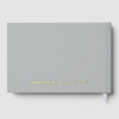 Unieke Afstuderen foto Gastenboek (Achterkant)