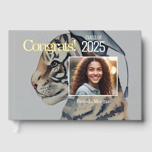 Unieke Afstuderen foto Gastenboek (Voorkant)
