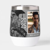 Unieke Afstuderen Twee Foto Drinkware (Achterkant)