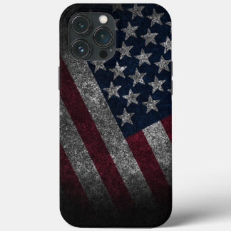 Unieke Amerikaanse vlag iPhone 13 Pro Max Hoesjes