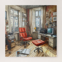 Unieke Aquarel Retro Vintage Kleurrijk