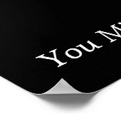 Unieke Art Motivatie Quote Basketball Poster (Hoek)