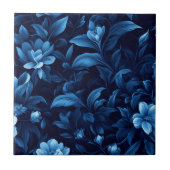 Unieke Art Nouveau rozentegels voor duurzame vloer Tegeltje (Voorkant)