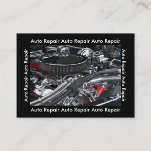 Unieke auto reparatie monteur visitekaartje