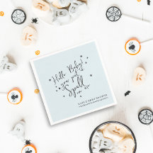 Unieke Baby Spell Halloween Boy Baby shower Papier