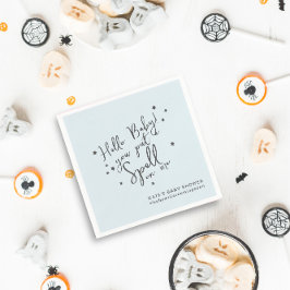 Unieke Baby Spell Halloween Boy Baby shower Papier Servet