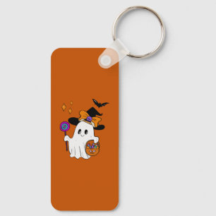 unieke babyshower gastgeschenken voor Halloween Sleutelhanger