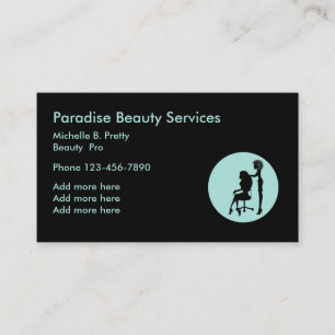 Unieke Beauty Business-kaarten Visitekaartje
