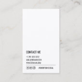 Unieke bierbrouwerij visitekaartje (Achterkant)