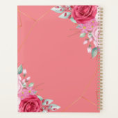 Unieke bloemen Terug naar School Planner (Achterkant)