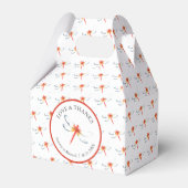 Unieke bruiloft gunst dozen Waterverf libel Bedankdoosjes (Voorkant Zijde)